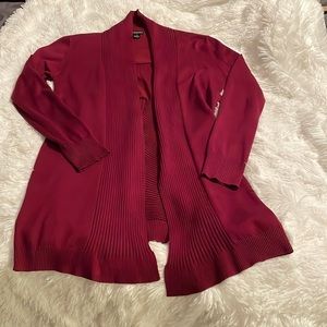 Burgundy cardigan size Medium